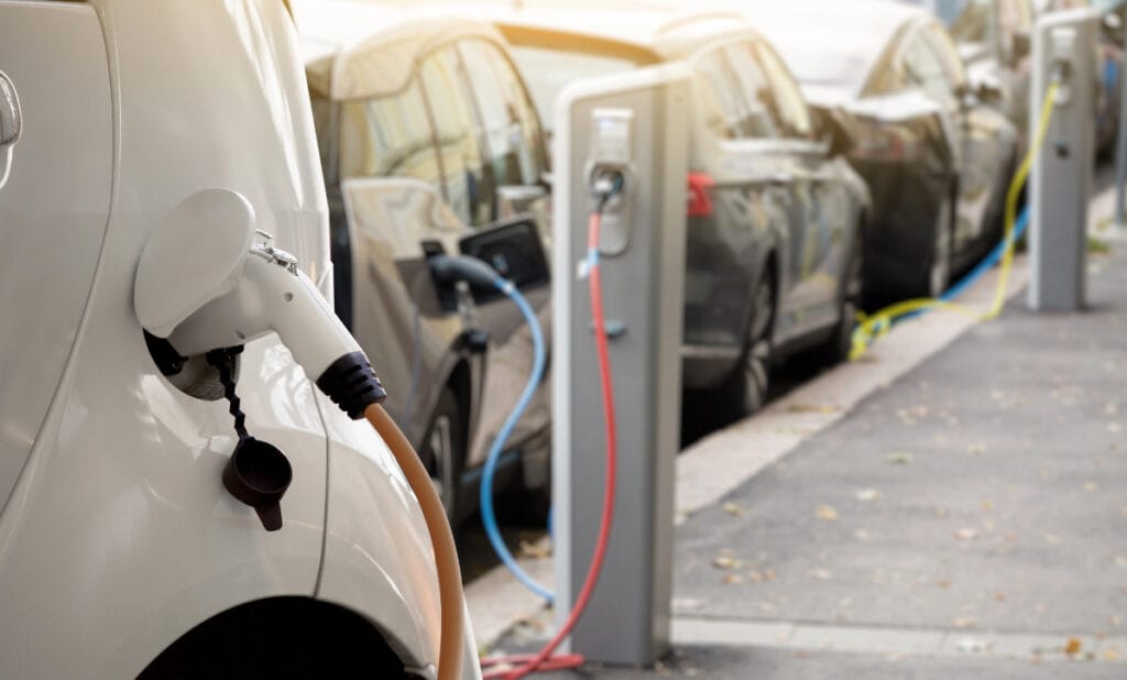 vagas de recarga veículo elétrico