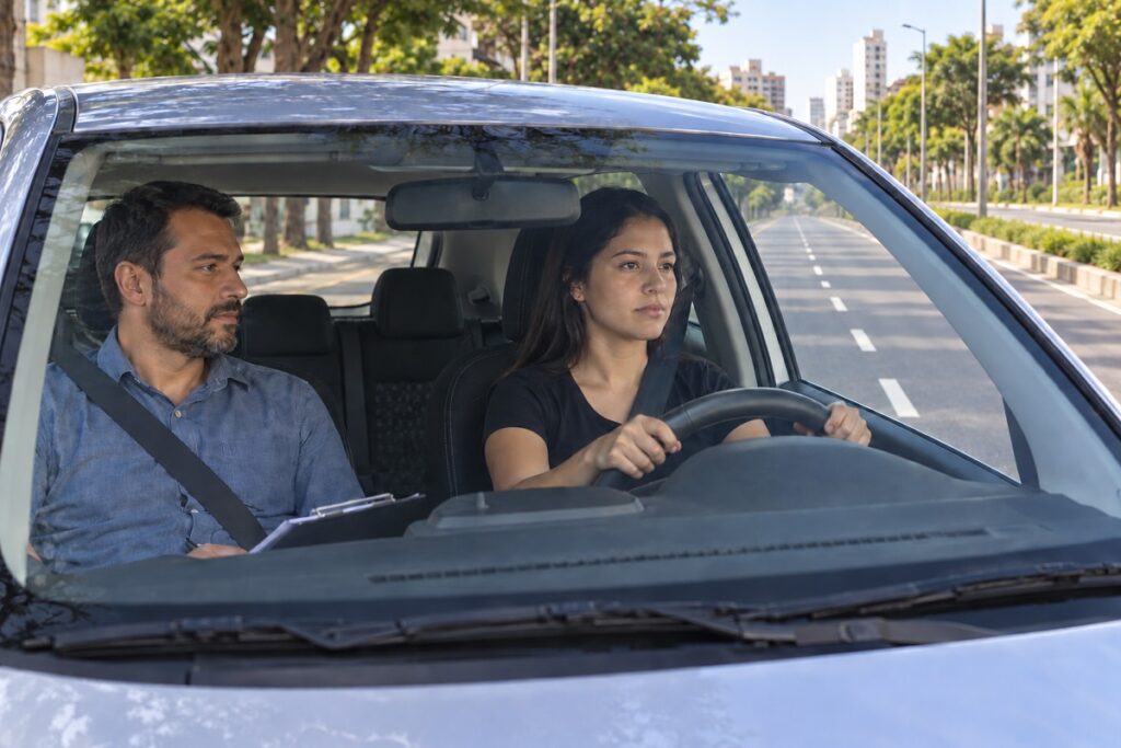 carro particular nas aulas para CNH